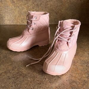 Sperry Toddler Girls Port Duck Boots